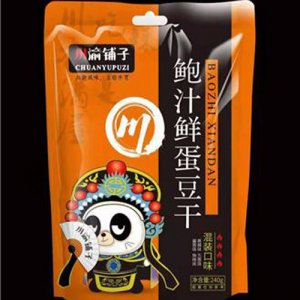 川渝铺子鲍汁鲜蛋豆干混装口味240g
