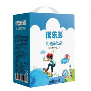 优乐多乳酸菌饮品 奶嘴礼盒-男版