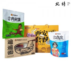 秦和凉皮肉夹馍裤带面700g