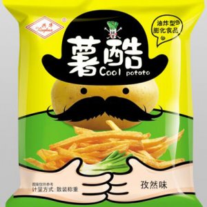 兴华薯酷土豆条孜然味称重