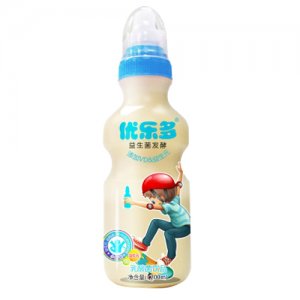 优乐多乳酸菌饮品 奶嘴瓶-男版