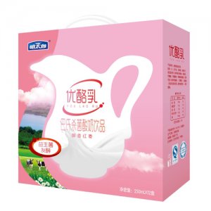 明太郎优酪乳巴士杀菌酸奶饮品 红枣味 箱装