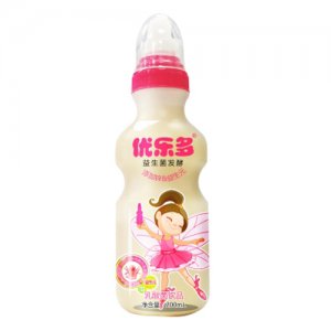 优乐多乳酸菌饮品 奶嘴瓶-女版