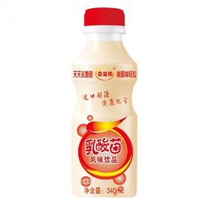 合益优乳酸菌饮品草莓味340ml