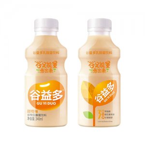 谷益多谷物乳酸菌饮料甜橙味340ml