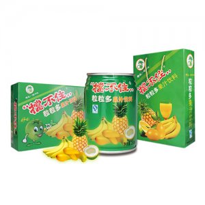 椰风粒粒多果汁饮料250mlx24