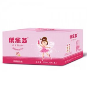 优乐多乳酸菌饮品 奶嘴外箱-女版