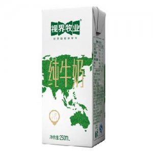 视界牧业纯牛奶 250ml