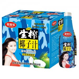 家家乐生榨椰子汁生榨椰汁植物蛋白饮品礼盒装