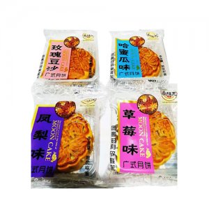 李桂龙玫瑰豆沙月饼