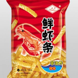 兴华鲜虾条辣味70g