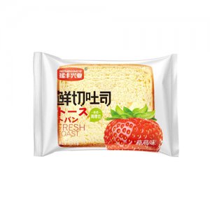瑞丰兴业鲜切吐司草莓味散称