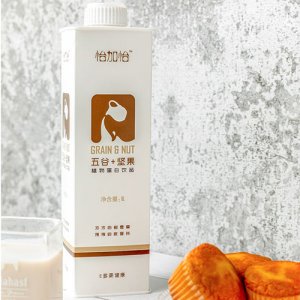 怡加怡五谷+坚果植物蛋白饮品1L