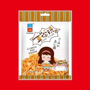 全味豆你玩点心面吮指鸡翅味88g