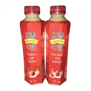 蓝宇阳光红枣牛奶500ml