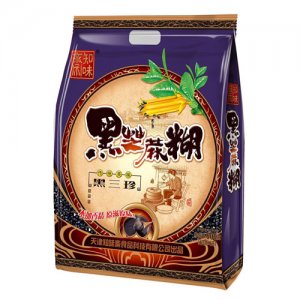知味斋黑三珍黑芝麻糊600g