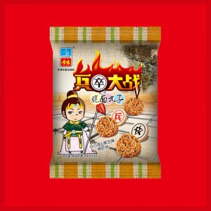 全味兵卒大战脆面丸子烤虾味散称