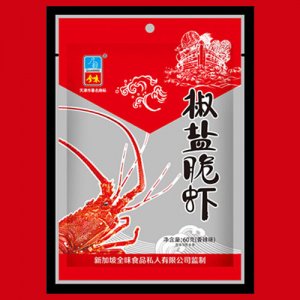 全味椒盐脆虾香辣味60g