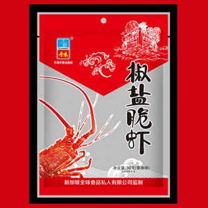 全味椒盐脆虾香辣味90g