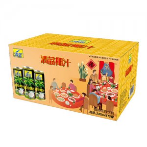 清蓝椰汁饮料245mlx15罐