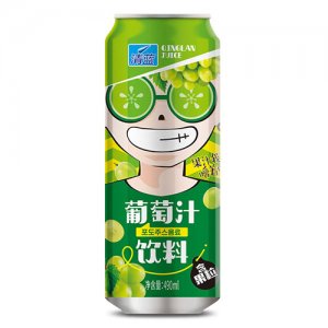清蓝椰子葡萄汁饮料490ml