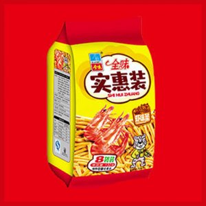 全味实惠装虾味条132g