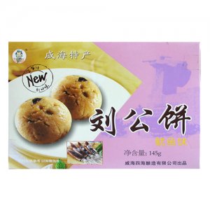 四海145g刘公饼鱿鱼味