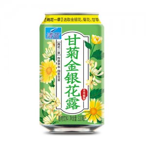 清蓝甘菊金银花露植物饮料310ml