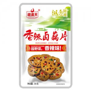 湘满天香辣卤藕片香辣味30g