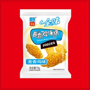 全味麦香鸡味块70g