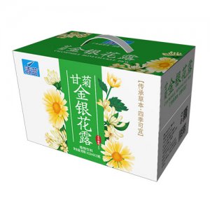 清蓝甘菊金银花露植物饮料410mlx15瓶