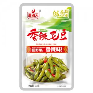 湘满天香辣毛豆香辣味32g