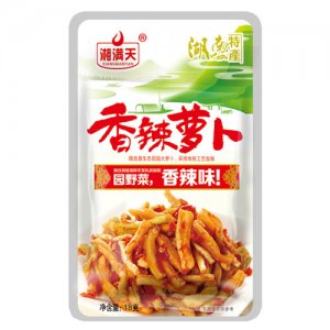 湘满天香辣萝卜香辣味5毛包18g