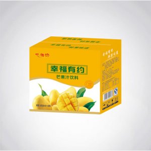 心相印幸福有约芒果汁饮料858ml纸盒