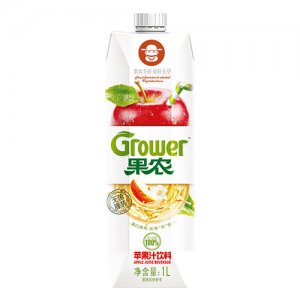 果农苹果汁饮料1L
