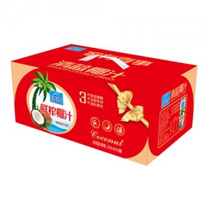清蓝鲜榨椰汁245mlx12罐