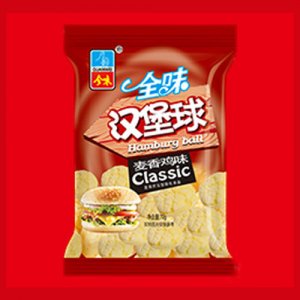 全味汉堡球麦香鸡味70g
