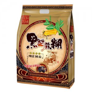 知味斋纯正燕麦黑芝麻糊600g