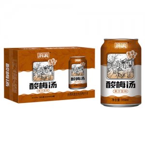 汾滨酸梅汤饮料310mlx24罐