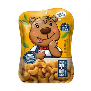 心味食品烤制大腰果美国风味40g