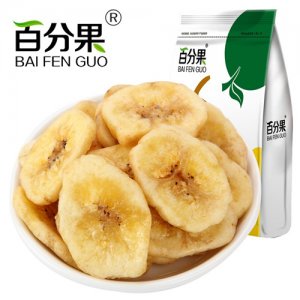 百分果香蕉片160g