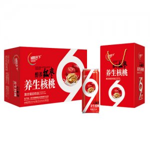 诚联天下红枣养生核桃奶240MLX20 X15罐