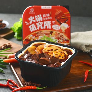 欣跃天地自热火锅爽辣牛油血旺300g