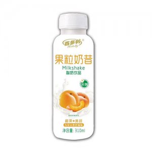 百多利果粒奶昔椰果+黄桃310ml
