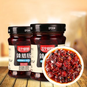 三个厨娘辣腊肠辣酱
