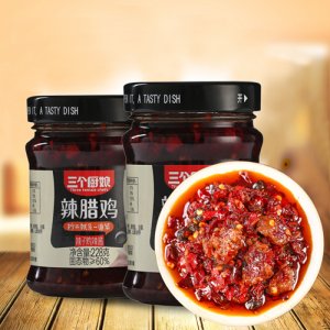 三个厨娘辣腊鸡辣酱