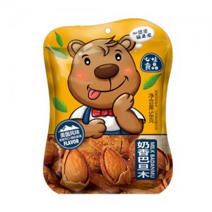 心味食品奶香巴旦木美国风味58g