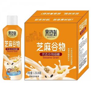 果时刻芝麻谷物饮品1.25Lx6瓶