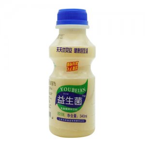优贝安益生菌乳酸菌饮品原味340ml