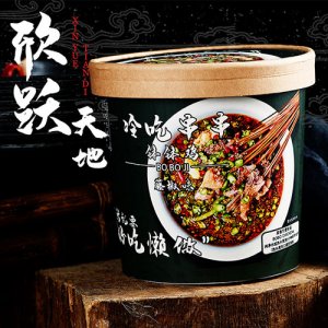 欣跃天地冷吃串串钵钵鸡藤椒味盒装